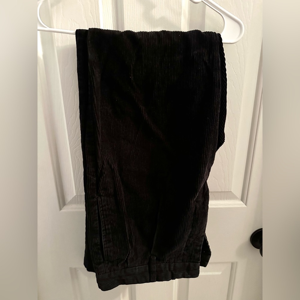 Nautica Black Corduroy Pants